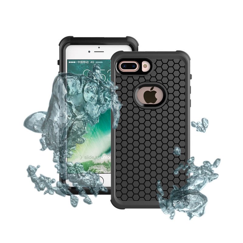 

2 In 1 PC PET IP68 Waterproof Shockproof Snowproof Dustproof Case For iPhone 7 Plus 5.5 Inch