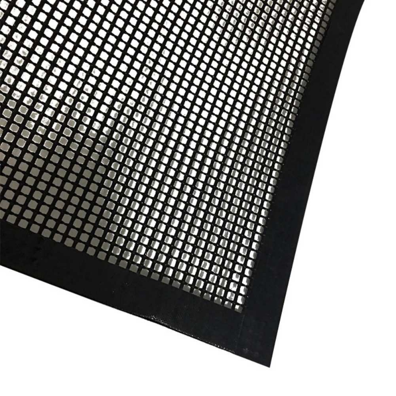 BBQ Mat BBQ Grill Mesh Teflon Non-Stick Heat Resistance Improve Thermal Conductivity Mats Use On Gas  Charcoal Electric Barbecue BBQ Mat