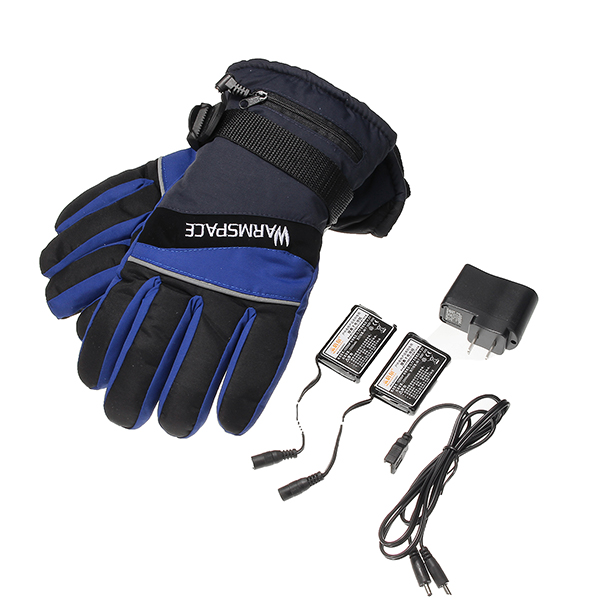 

3.7V 2000MAh Waterproof Li-ion Battery Electric Heating Gloves For Motorcycle Mountain Bike Skiing