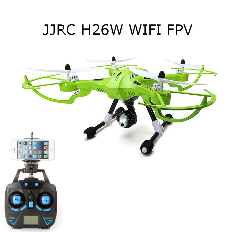 

JJRC H26W WIFI FPV With 720P Camera Headless Mode One Key Return RC Quadcopter RTF