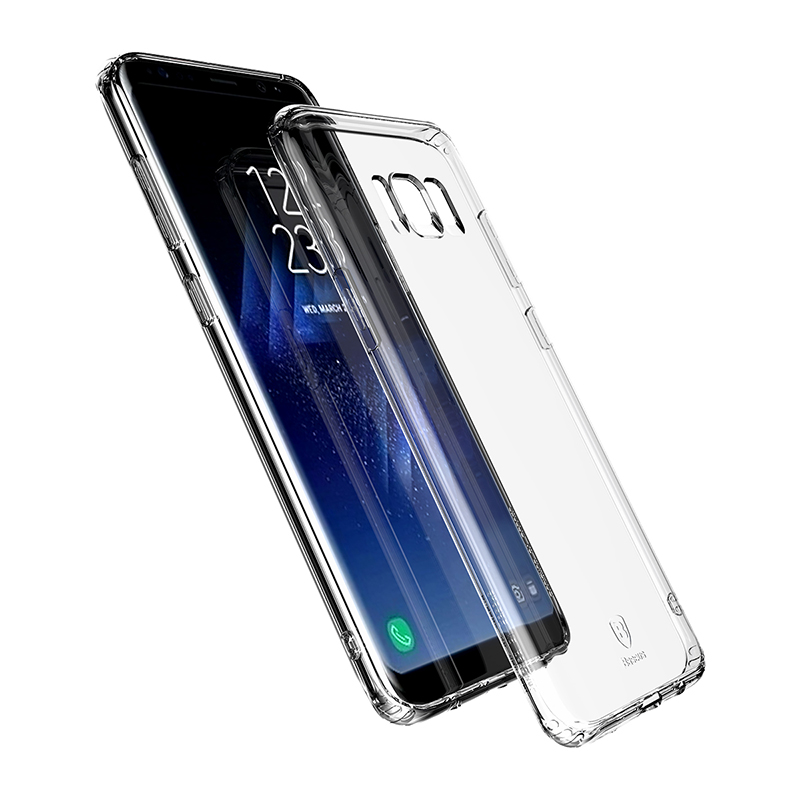 

Baseus Transparent Soft TPU Ultra-thin Shockproof Back Cover Case for Samsung Galaxy S8