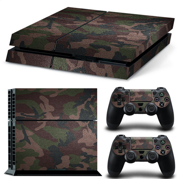 

Skin Stickers For Playstation 4 PS4 Console and 2 Controllers Decal Cover Decor