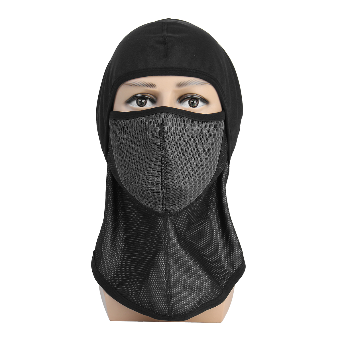 AILMY Balaclava Ski Mask Bike Full Face Mask Riding Mask Mc Camouflage Windproof Mask Sand-proof Headscarf Sports Cap