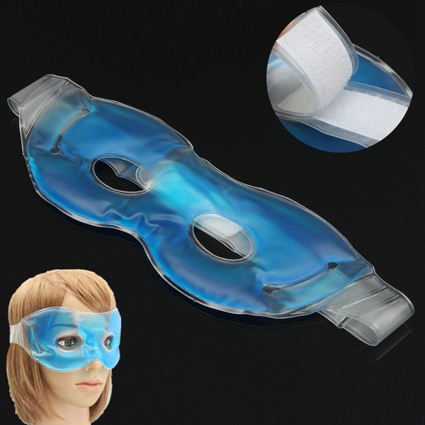 

Cold Compress Hot Pack Eye Mask Soft Fatigue Relief Reduce Dark Circle Blinder Eyeshade