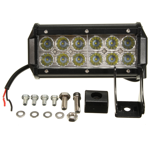 

10-30V 36W 6500K LED Work Light Bar Flood Beam Lamp for Offroad ATV UTE SUV