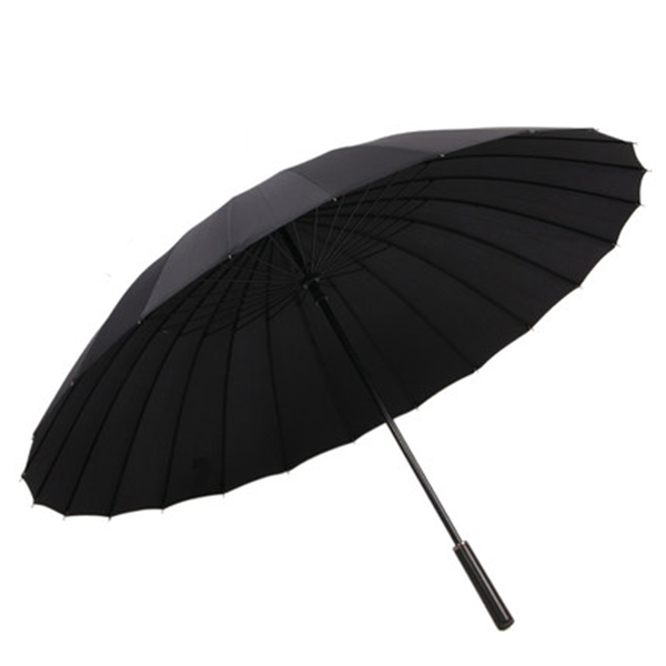 

Honana HN-KU1 8 Colors 24 Ribs Auto Open Golf Umbrella Windproof Straight Stick Umbrellas