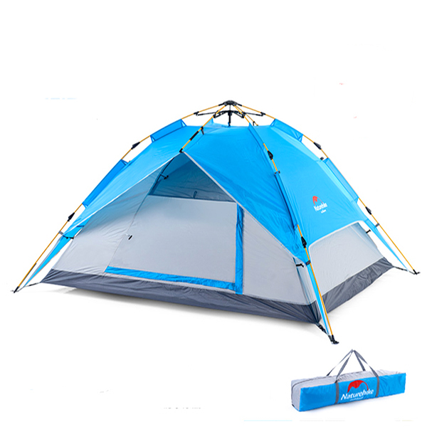 

Naturehike 3-4 Persons Camping Tent Sunshade Automatic Quick Open Double Layer Sun Shelter Waterproof Canopy