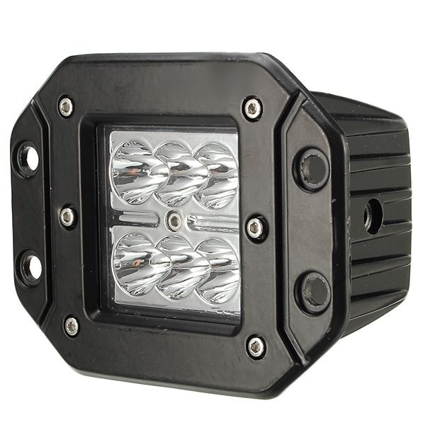

18W 1440lm 6000K IP67 LED Work Light Spotlight Condenser Floodlight For Vehicle SUV ATV OVOVS