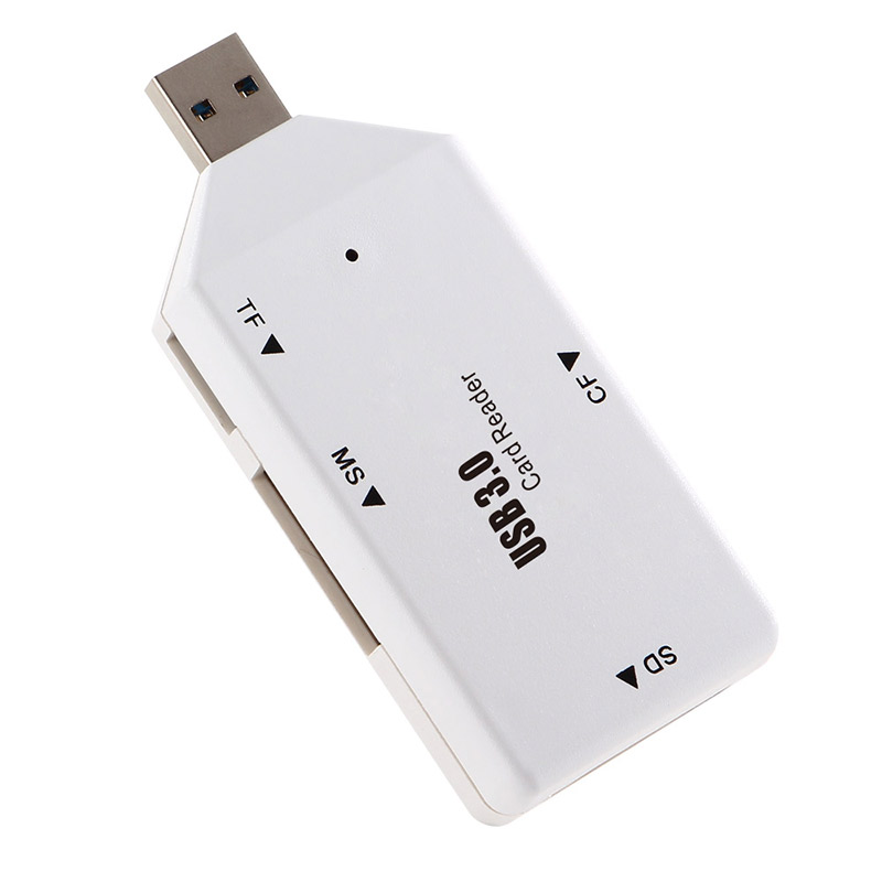 

5Gbps Mini USB 3.0 All in 1 Multi SD TF CF MS Flash Memory Card Reader Adapter