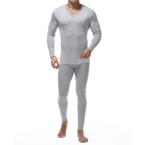 

Mens Basis Bottoming Long Johns Thermal Underwear Sets Plus Size M-4XL