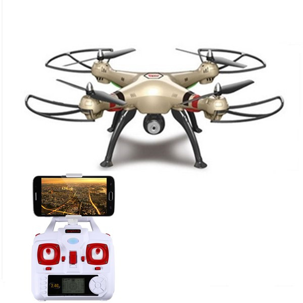 

Syma X8HW WIFI FPV With 1MP HD Camera 2.4G 4CH 6Axis Altitude Hold RC Quadcopter RTF