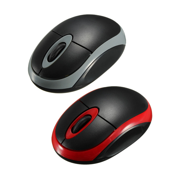 

2.4GHz 3D Wireless Mouse Scroll Wheel 3 Buttons 1000DPI for Laptop Desktop PC