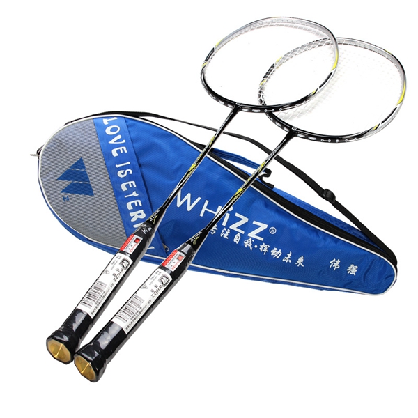 

Super Light Nano Carbon Fiber Full Carbon Badminton Racket Couple Family Pack Double Racket