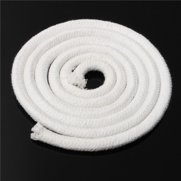 

10mm 1.5m Round Cotton Wick For Alcohol Lamp Garden Patio Torch