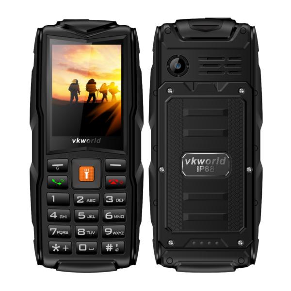 

Vkworld New Stone V3 3000mAh IP68 2.4 Inch 3 SIM Cards 2MP Waterproof Outdoors Mobile Phone