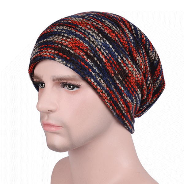 Men Women Wool Knited Outdoor Warm Beanie Hat