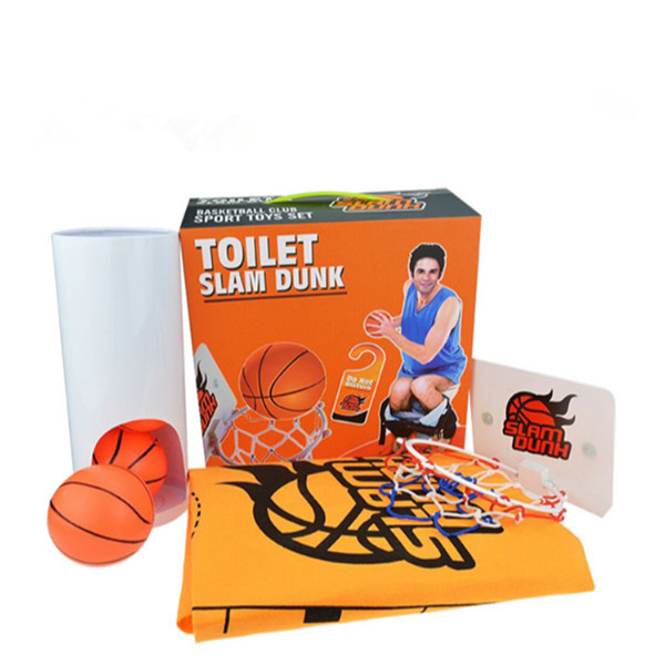 Toilet Basketball Creative Novelities Toys Joker toys Break Boring - Photo: 1