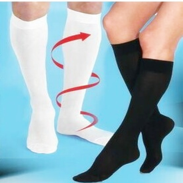 

5pairs Black S/M Compression Socks Relief Varicose Vein Stocking Sports Relief Travel Support Anti F