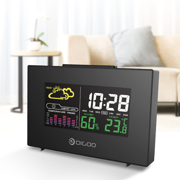 Digoo DG-C3 Wireless USB Weather Forecast Station Alarm Clock
