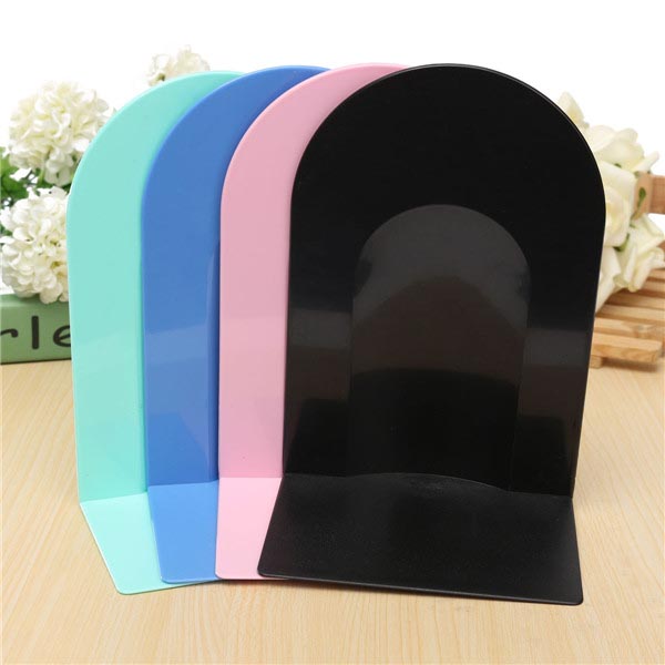 

L Shaped Anti-skid Bookends Shelf Holder Book Case Suited For Home And Office