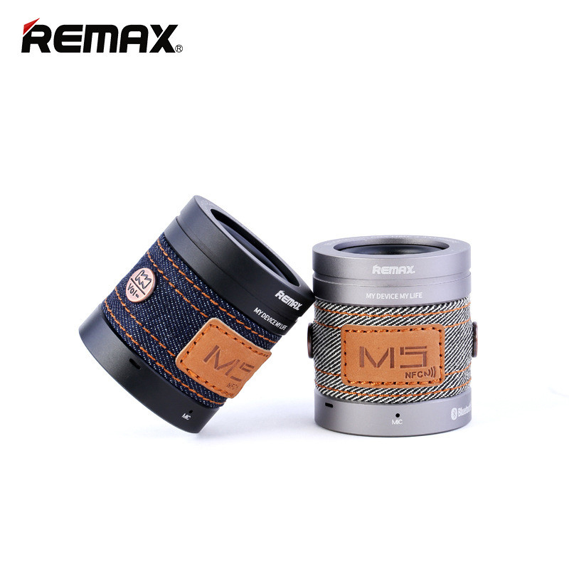 

REMAX Cowboy Style Music RM-M5 Bluetooth Speaker NFC Aluminum Alloy Outdoor Sports Speaker