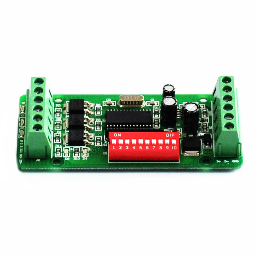 

3 Channels DMX RGB Decoder Dimming Controller for LED Strip Light DC12-24V