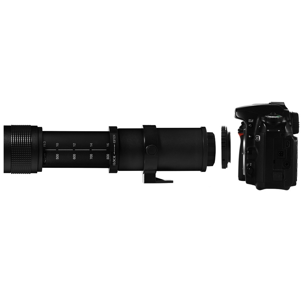 Lightdow 420-800mm f/8.3-16 Super Telephoto Lens