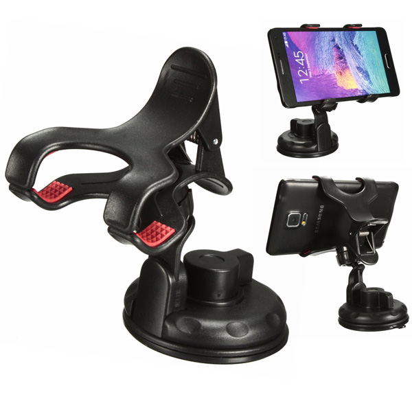 

Universal 360 Degree Rotation Big Suction Cup Sucker Car Mount Holder Stand For Cell Phone