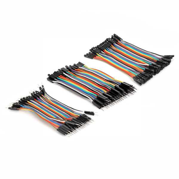 Geekcreit® 3 IN 1 120pcs 10cm Male To Female Female To Female Male To Male Jumper Cable Dupont Wire 