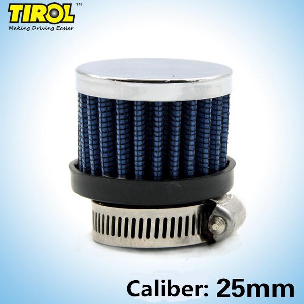 

Tirol Universal Mini Air Filter Diameter 25mm Round Tapered Cold Air Intake Blue Cold Air Intake