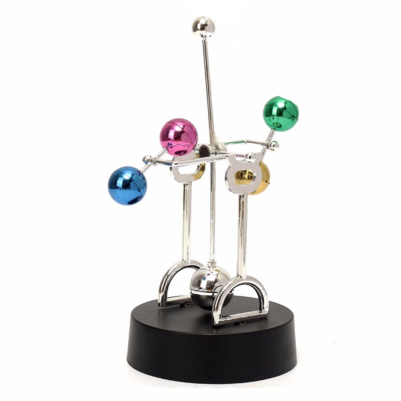 Decoration Cosmos Perpetual Motion Kinetic Toy Newton's Cradle Desk Toy Gift - Photo: 3
