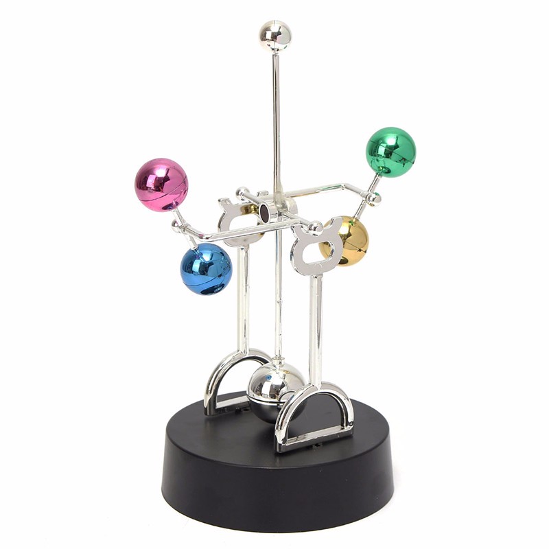 Decoration Cosmos Perpetual Motion Kinetic Toy Newton's Cradle Desk Toy Gift - Photo: 5