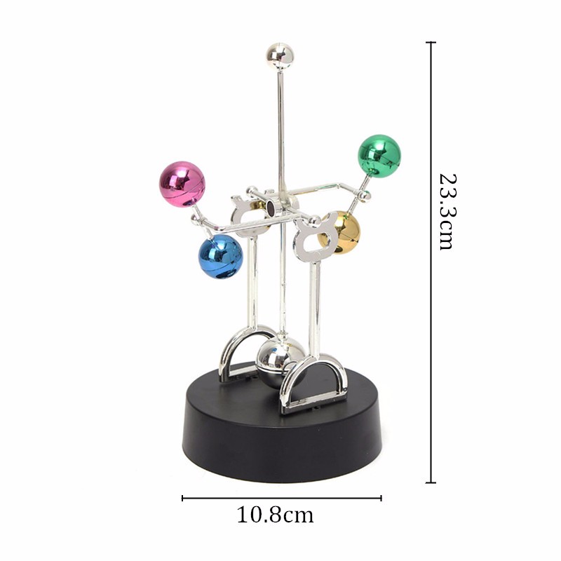 Decoration Cosmos Perpetual Motion Kinetic Toy Newton's Cradle Desk Toy Gift - Photo: 11