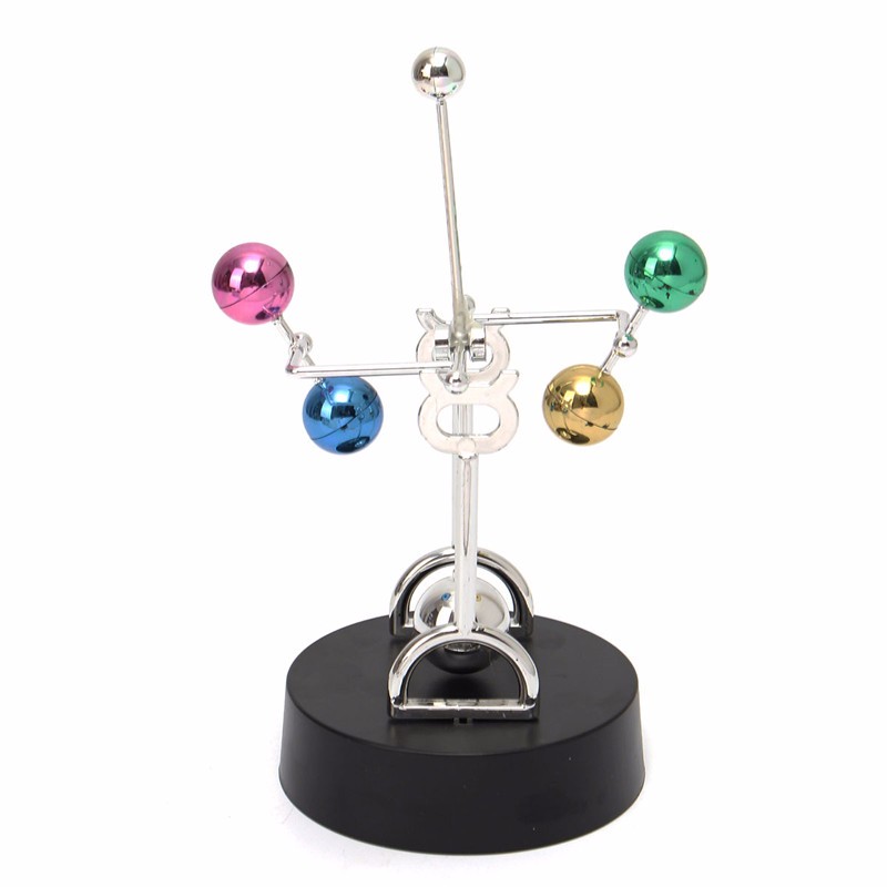 Decoration Cosmos Perpetual Motion Kinetic Toy Newton's Cradle Desk Toy Gift - Photo: 4