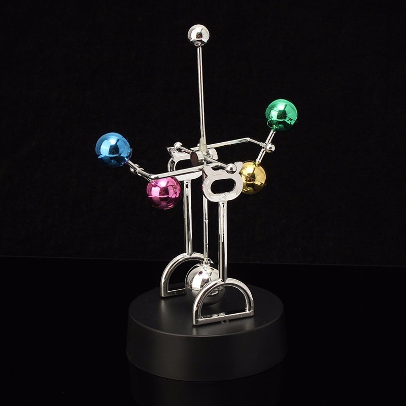 Decoration Cosmos Perpetual Motion Kinetic Toy Newton's Cradle Desk Toy Gift - Photo: 8
