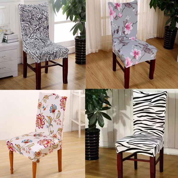 Dining Room Wedding Banquet Chair Cover Party Decor Seat Cover Stretch Spandex # 