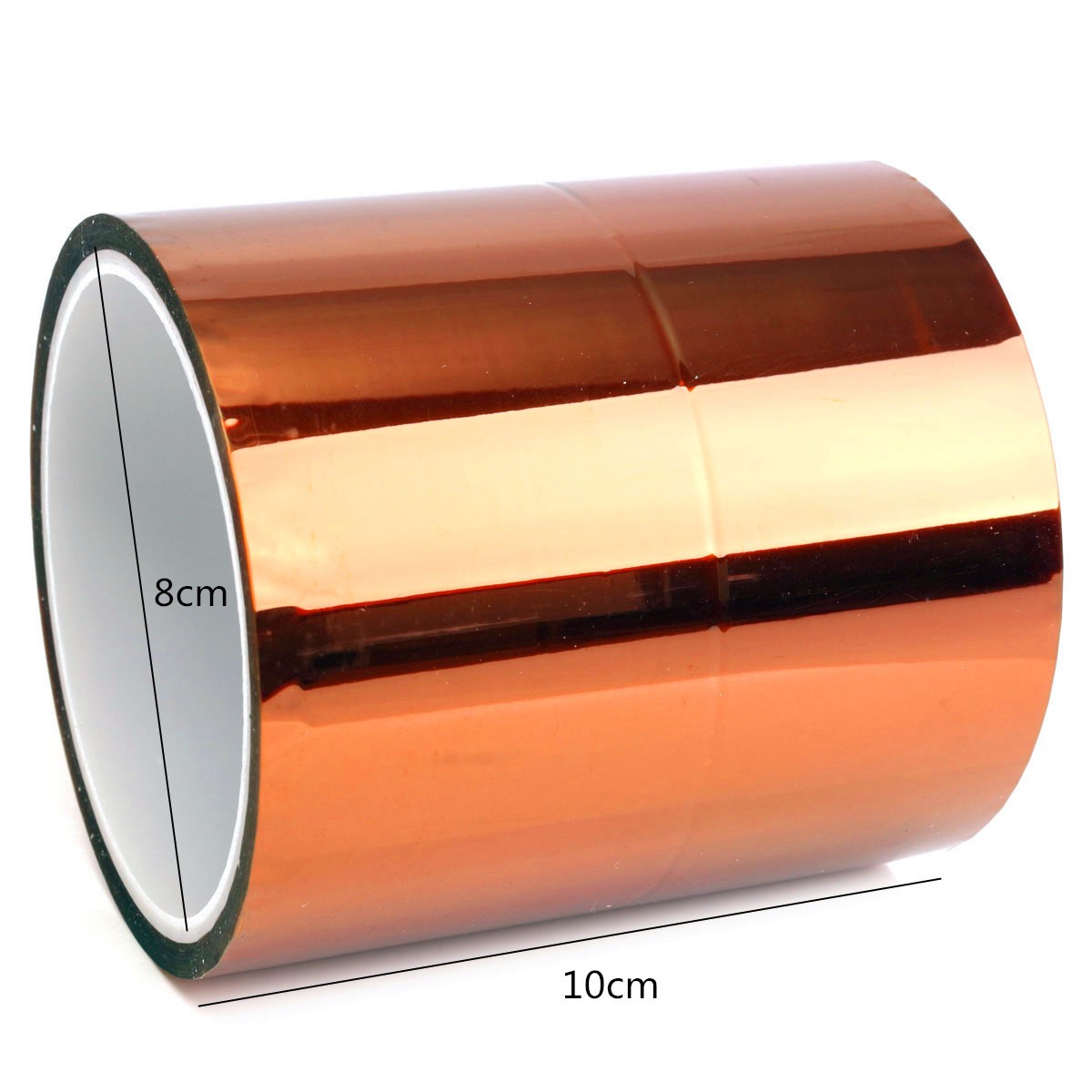 8mm x 30m 100ft Kapton Tape BGA High Temperature Heat Resistant Polyimide 