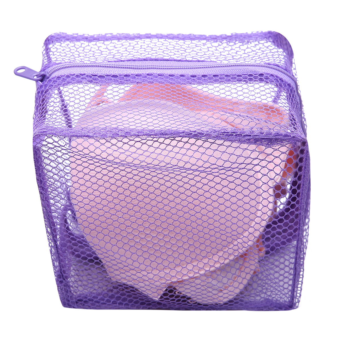 Mesh Wäschesack Waschkleidung Reißverschluss Solid Net für BHs und Dessous