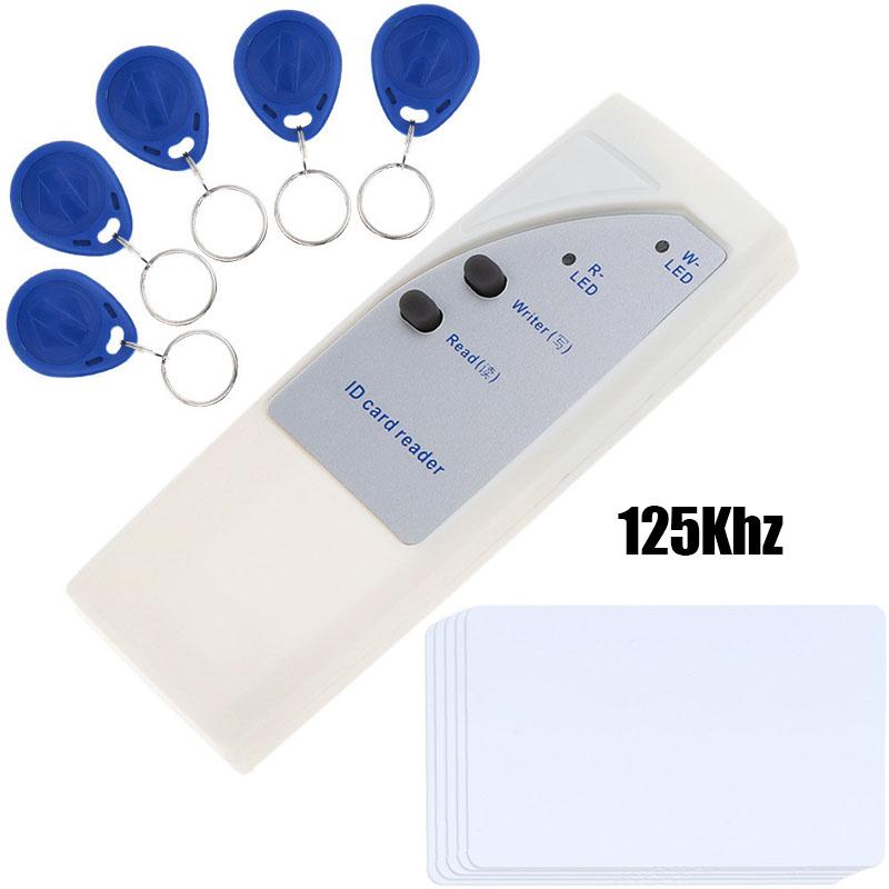 

RFID 125KHz ID Card Copier Writer with 5 Writable Tags and 5 Cards