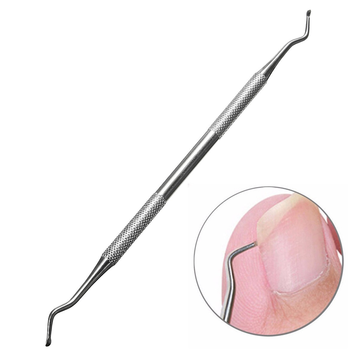 

Ingrown Toe Nail Lifter File Dual Double Ended Correction Tool Pedicure Manicure Tool