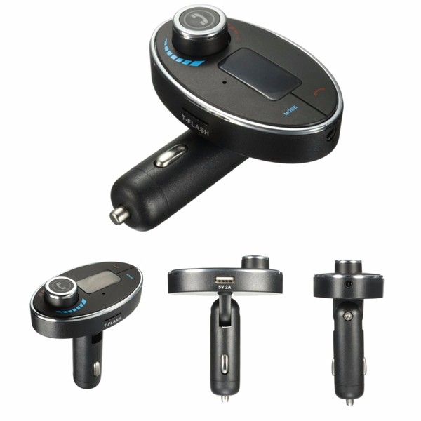 

Bluetooth Wireless FM Transmitter Hands-free MP3 Player USB Charger Modulator