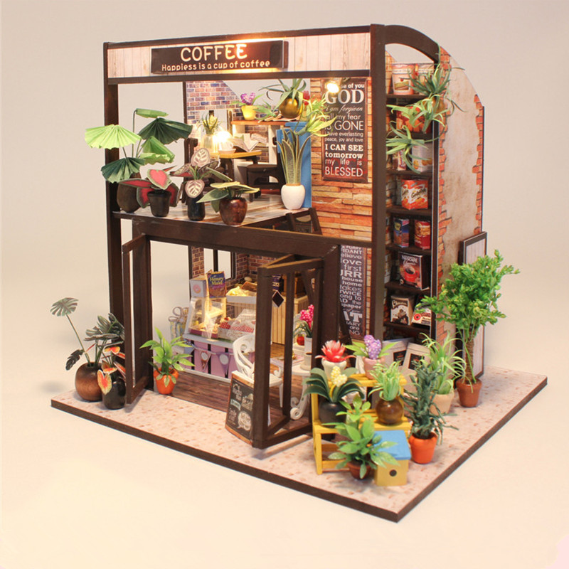 Maison de Poupées Miniature Haute Qualité Grocers Digital Shop écailles 