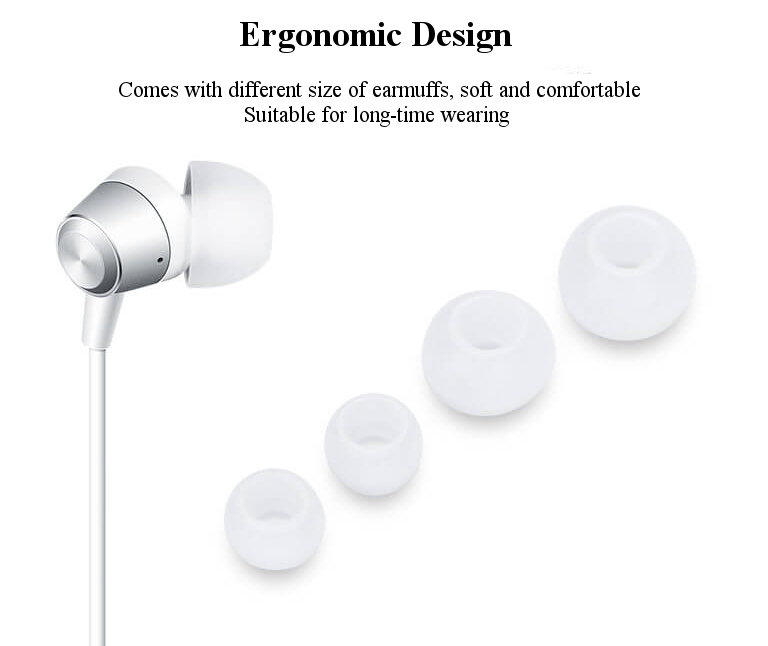 Original OPPO MH130 3.5mm Plug In-ear Dynamic Bass Micphone Wired Control Earphone