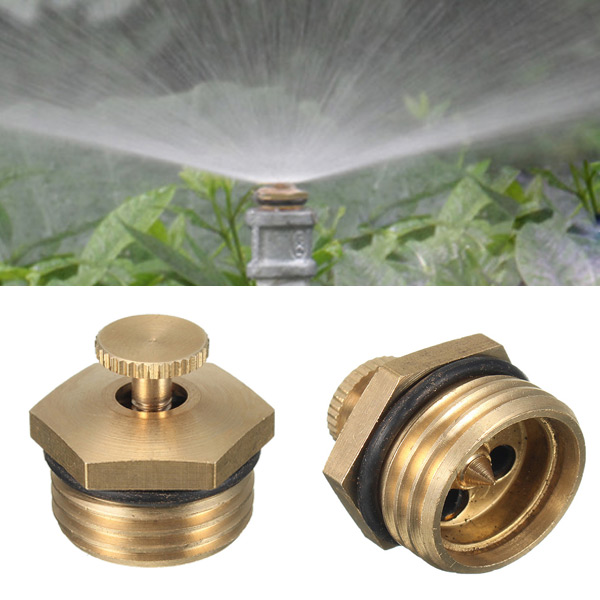 

5pcs 1/2 Inch Brass Atomization Spray Nozzle Garden Greenhouse Cooling Misting Sprinkler Head