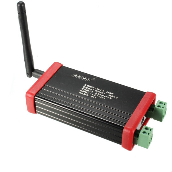 

SANWU® 50W+50W TPA3116 HIFI-Class Wireless Bluetooth 4.2 Amplifier Support APTX Low Delay