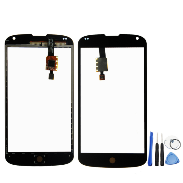 

Front Touch Screen Digitizer Glass Replacement Parts+Tools For LG Google Nexus 4 E960