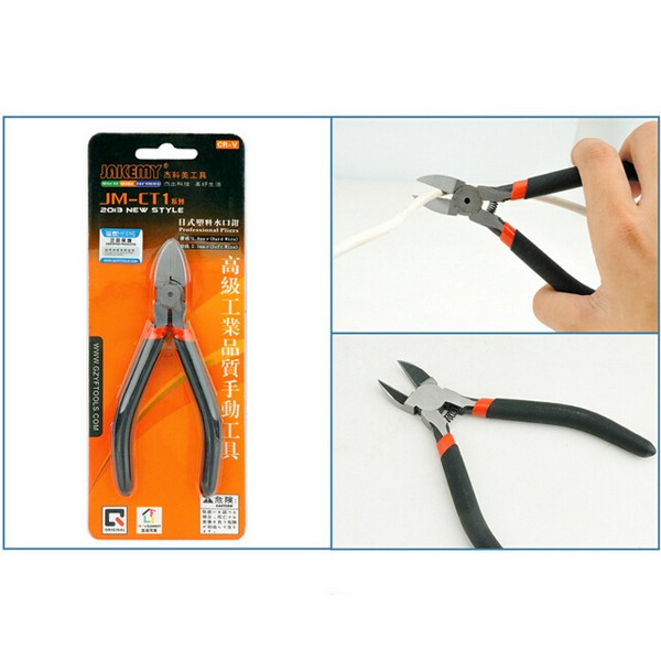 

JAKEMY JM-CT1-7 5 Inch Outlet Clamp Japanese-style Plastic Nippers