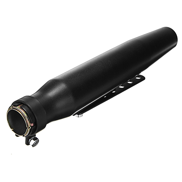 Universal 15'' Motorcycle Tapered Exhaust Muffler Silencer For Cafe Racer Custom