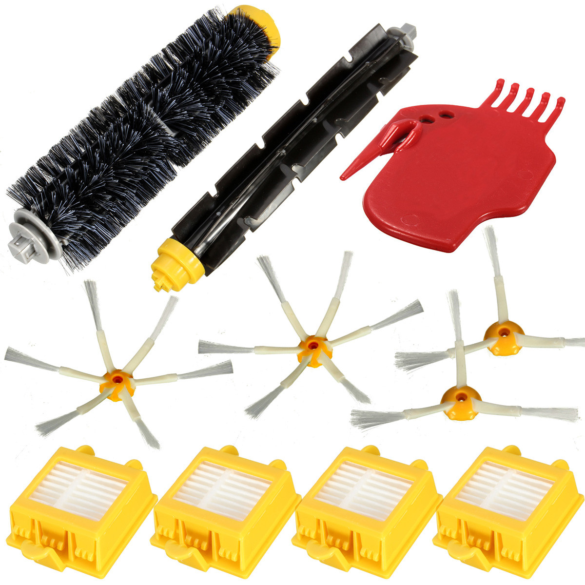 Filter Brush Kit for iRobot Roomba 700 Series 760 770 780 785 790 Vacuum Cleaner 