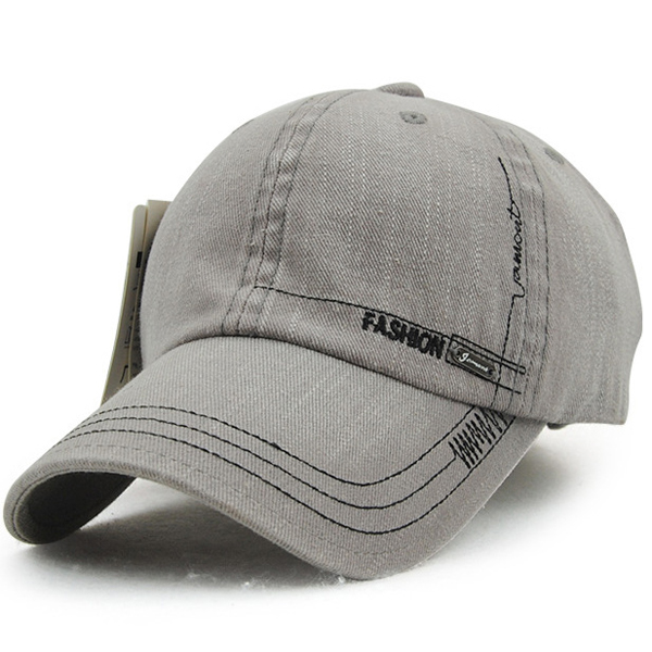 Unisex Cotton Washed Denim Baseball Cap Vintage Adjustable Golf Snapback Hat